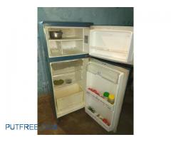 Gray color Top-mount double door Refrigerator (fridge)