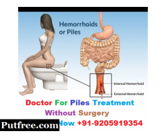 Doctor for piles treatment without surgery in Jakhanian | +91-9205919354