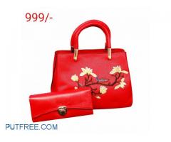Ladies handbags and clutches