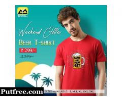 Get Best Graphic T shirts for Mens Online India @ Beyoung