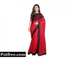 Shop Red Colour Sarees to Flaunt During Auspicious Occasions