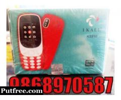 IKALL K3310  NEW PHONE @ 800 PER PCS TOTAL 3 PCS