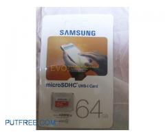 SAMSUNG MICRO SD CARD 64GB