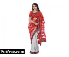 Shop Net Sarees Online At Mirraw And Get Upto 70% Off