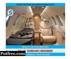 Select Emergency Air Ambulance from Patna at Any-time