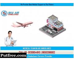 Get Incomparable Emergency Air Ambulance Service in Raipur