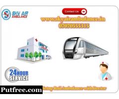 Utilize Top Quality MICU Setup Train Ambulance in Kolkata