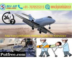 Get Sky Air Ambulance in Port Blair with Dedicated Medical Service