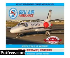Use the Excellent Air Ambulance from Patna with Medical System