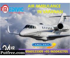 Instantly Hire Excellent ICU Air Ambulance Service in Varanasi by Medivic