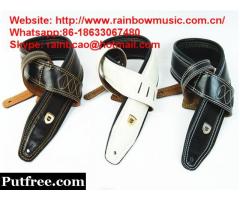 2019 NEW Wholsale OEM leather guitar straps musical instruments guitar parts