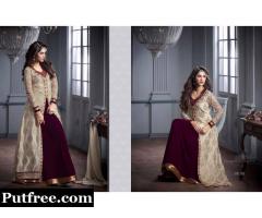 Women's clothing Long Dresses-Long Gown-Designer Chaniya Choli-Saree