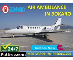 Now Book Precise ICU Care Air Ambulance Service in Bokaro by Medivic