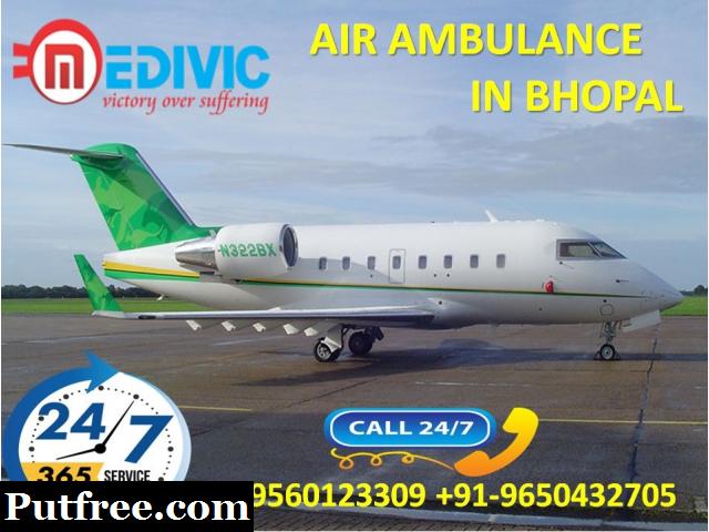 Get Superb Medivic Air Ambulance Service in Bhopal at a Normal Rate