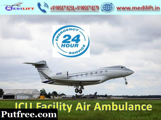 Cost-Effective Medilift Air Ambulance in Ranchi with Doctor