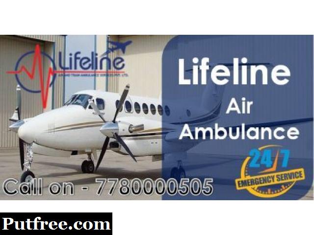 Lifeline Air Ambulance in Goa Meticulously Impart Utmost Support to Patient