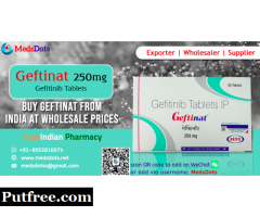 Gefitinib 250mg Life expectancy | Indian Iressa Supplier | Gefitinib 250mg tablets price India