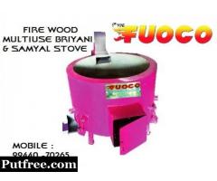 wood fired parotta stove