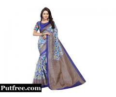 Choose The Perfect Blue Saree For Wedding From Mirraw
