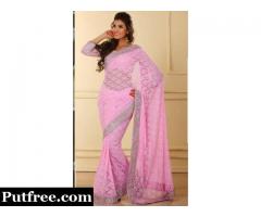 Buy Net Sarees At Reasonable Prices From Mirraw Online Store
