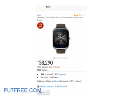 Asus zenwatch smartwatch