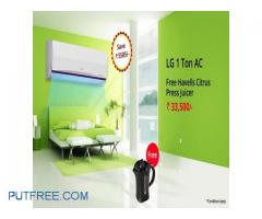 Buy All Branded Split AC With Free Installation and Door Delivery at SATHYA Online SHopping