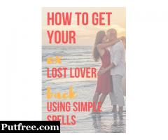 Same day lost love spells that work to get your ex lost lover back Call on +27631229624 in Dubai
