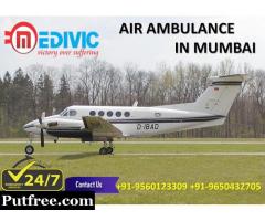 Get Most Pro-Eminent Healthcare Air Ambulance in Mumbai by Medivic