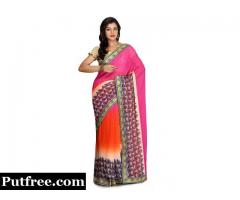 Latest Viscose Sarees Collection Online At Best Prices On Mirraw