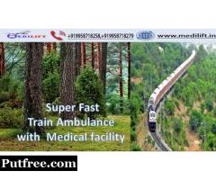 Low Rate and High-Class Amenity by Medilift Train Ambulance Service in Mumbai