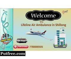 Look at Lifeline for Low-Coat Air Ambulance from Shillong- Transfer with Doctors
