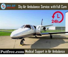 Choose Sky Air Ambulance from Patna at a Discounted Cost