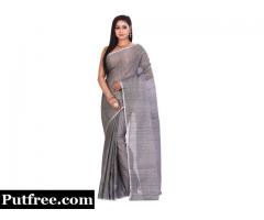 Latest Tant Sarees Online Shopping at Best Prices on Mirraw