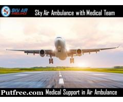 Get Ultra-Advanced Air Ambulance in Delhi with Medical Treatment
