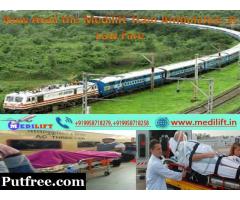 Take India No-1 Train Ambulance Service in Mumbai by Medilift