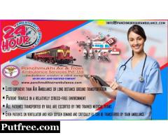 Get Panchmukhi Train Ambulance from Guwahati to Chennai for Critical Patient Transfer