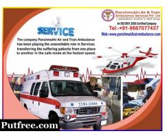 Get Panchmukhi Train Ambulance from Ranchi to Chennai at Genuine Cost