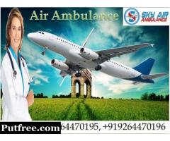 Take Air Ambulance Services in Varanasi with Medical Team by SKY Ambulance
