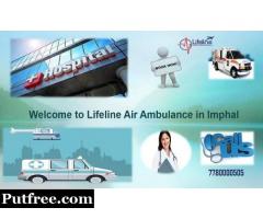 Lifeline Air Ambulance Services in Imphal Comfy to Avail for Prompt Dispatch