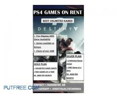 Ps4 games on rent in pune
