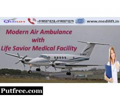 Get India No-1 and Fast Air Ambulance in Varanasi by Medilift