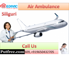 Air Ambulance in Siliguri with Well Trained Medical Team