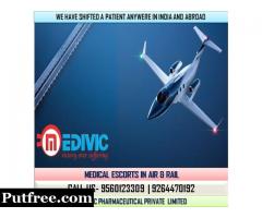 Pick Superb Medical Facilities by Medivic Air Ambulance in Patna