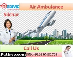 Credible Air Ambulance in Silchar by Medivic Aviation with Medical Team