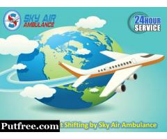 Book Modern CCU Occupied Charter Air Ambulance in Bhopal at Minimum Rate