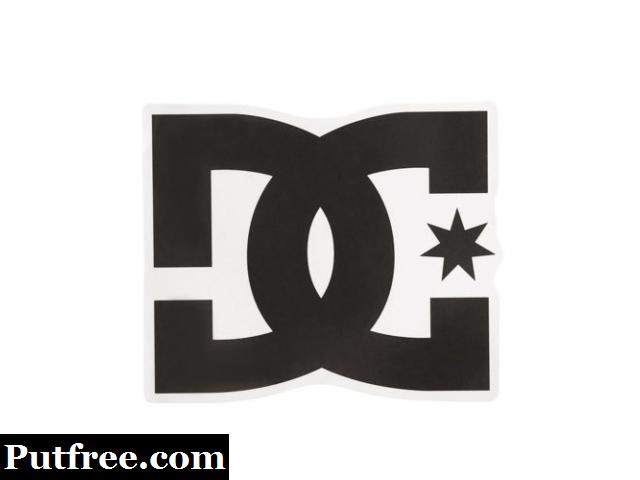 Vinyl Stickers | DC Shoes Logo Die Cut Stickers | Customsticker.com ™