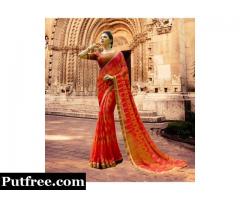 Shop stylish Brasso sarees collection from Mirraw for all occasions