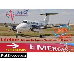Best Transportation of Sick Patient with Lifeline Air Ambulance in Ranchi