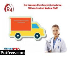 Get Complete Sanitized Road Ambulance Service in Purnia