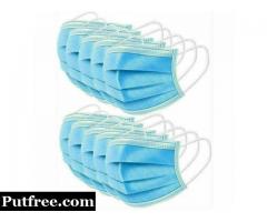 3 Ply Earloop Mouth Cover Face Mask Medical Surgical Dental Disposable